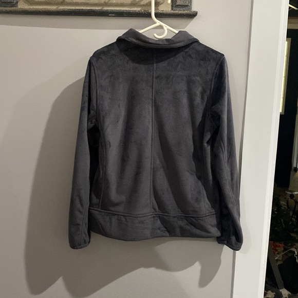 North Face …Used Gray Fleece Zip Up - Picture 3 of 3